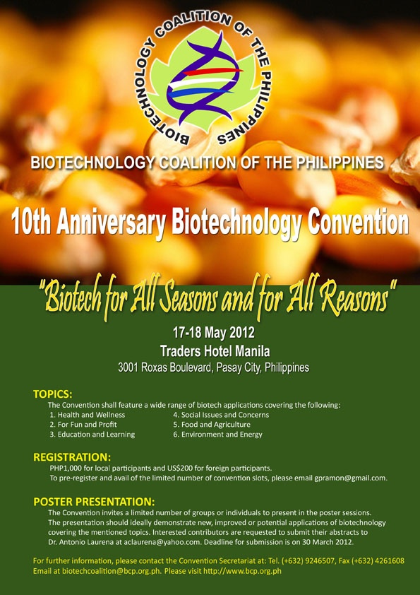 BCP Convention Presentations Biotechnology Coalition of the Philippines